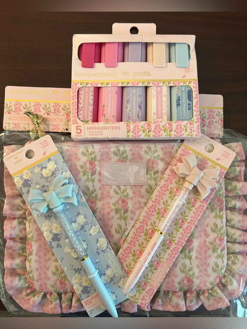 LoveShackFancy x Target Floral Accessory Set